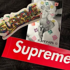 SS20 Supreme Stickers